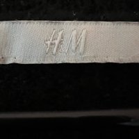 H&M Черен пуловер с диаманти 🖤, снимка 3 - Блузи с дълъг ръкав и пуловери - 44326309