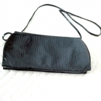 Винтидж чанта от естествен лак, снимка 3 - Чанти - 36252525