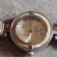Фин елегантен стилен дизайн дамски часовник с кристали - 4640, снимка 3 - Дамски - 36233978