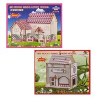  3D пъзел - макет "Къщи" /дърво/, снимка 2 - Игри и пъзели - 42193664