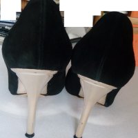 Италиански обувки високи токчета VERO CUOIO Matilda висок ток, снимка 6 - Дамски елегантни обувки - 40693683