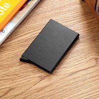 Алуминиев картодържател черен за безконтактни карти, снимка 3 - Портфейли, портмонета - 41958880