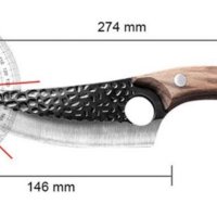 кухненски нож месарски месо риба сигурен захват неръждаема стомана, снимка 10 - Ножове - 42117955