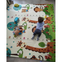 4143 Сгъваемо детско килимче за игра, топлоизолиращо 180x150x1cm, снимка 12 - Други - 44615616