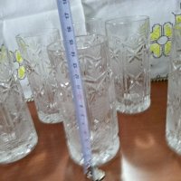 Кристални чаши за вода уиски вино ракия , снимка 7 - Антикварни и старинни предмети - 40462725