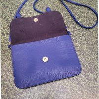 Синя маркова чанта , снимка 3 - Чанти - 38696486