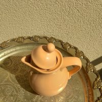 Порцеланови чайник,чаша за чай и чинийка за сладко, снимка 4 - Сервизи - 33865250