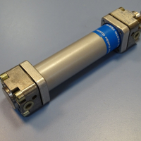 Пневматичен цилиндър Festo DN 32-105 PPV double acting Rod cylinder, снимка 2 - Резервни части за машини - 44615506