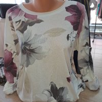 Памучни блузки в четири десена , снимка 1 - Блузи с дълъг ръкав и пуловери - 42469688