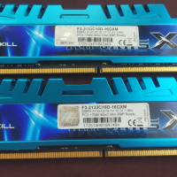 2x8GB DDR3 2133MHz F3-2133C10D-16GXM Memory RAM G.Skill Ripjaws