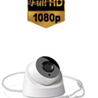 FULL HD 1080P 3.6мм 20 Метра Нощно Виждане IR 3 LED ARRAY 4в1 Камера HDCVI, AHD, TVI, CVBS, снимка 1 - HD камери - 41480197