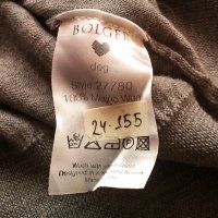 BOLGER 100% Merino Wool за лов риболов и туризъм М - L термо блуза, пуловер 100% Мрино вълна - 94, снимка 12 - Пуловери - 35808849