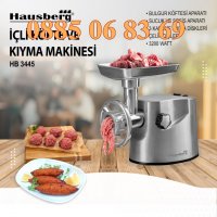 Месомелачка Hausberg Germany 3200 W,oбратен ход, 2 кг/мин, снимка 1 - Месомелачки - 38728274