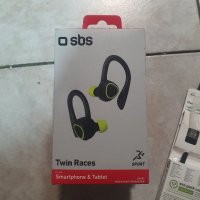 Слушалки TWS Sport Races с кукички за уши, снимка 1 - Bluetooth слушалки - 42234582