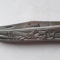 Сгъваем нож Laguiole с ловна сцена, снимка 4 - Антикварни и старинни предмети - 44374395