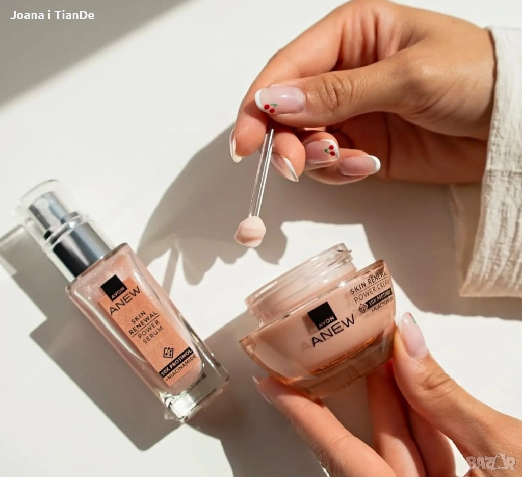 Възобновяващ крем и серум за лице Anew Power, Avon , снимка 1