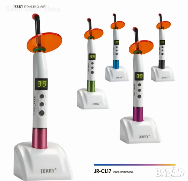 Мощна безжична фотополимерна лампа JERRY – стил и надеждност за вашия кабинет, снимка 1