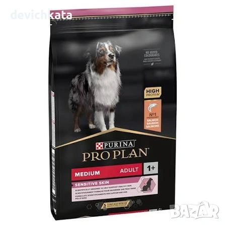 Purina Pro plan OptiDerma Medium Adult, снимка 1