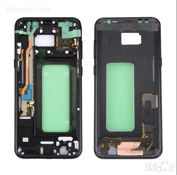 Среден борд за Samsung G955 S8 Plus /Черен/ Баркод : 114006, снимка 1