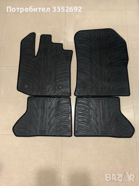 Гумени стелки Dacia Dokker 2012+, снимка 1