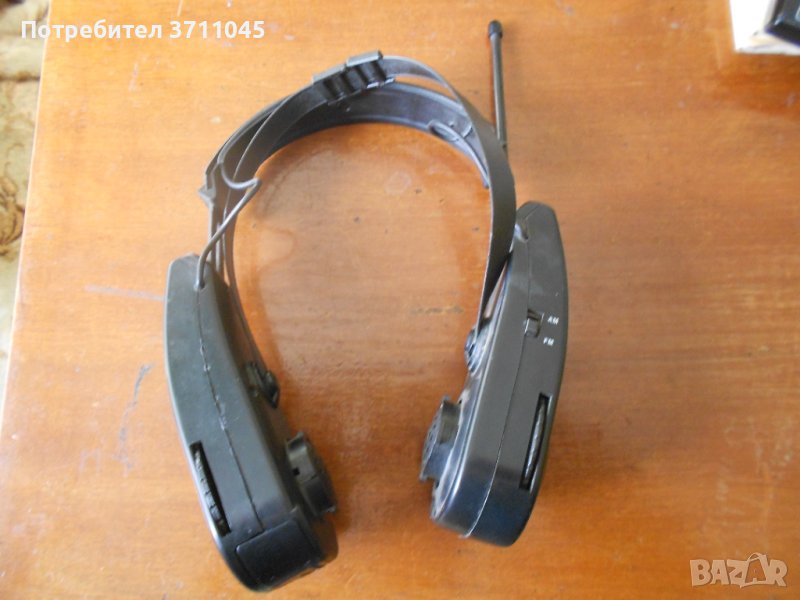 AM/FM HEADPHONE RECEIVER  SPORTS, снимка 1