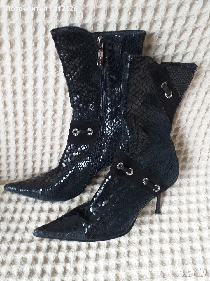 Дамски боти , ботуши 37, снимка 1