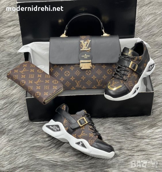 Дамски спортни обувки портфейл и чанта Louis Vuitton код 187, снимка 1