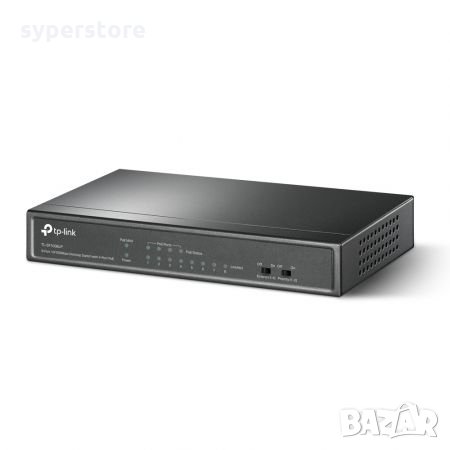 Суич TP-Link TL-SF1008LP 8-портов Desktop комутатор, снимка 1