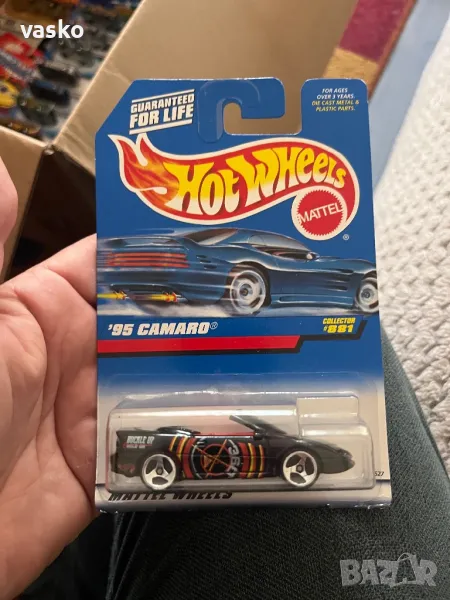 Hotwheels Camaro 95-стар, снимка 1