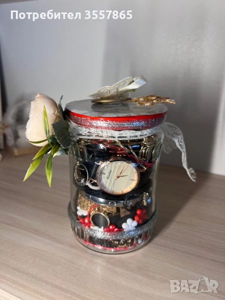 Буркан с бижута, снимка 1