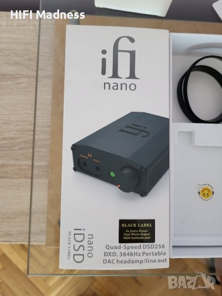iFi Audio Nano iDSD Black Label MQA DAC and Headphone Amplifier, снимка 1