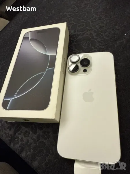 Iphone 16 pro max 512гб много запазен , снимка 1