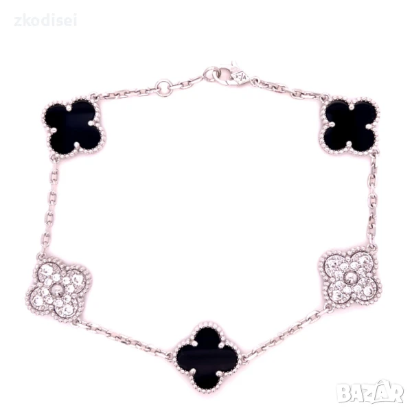 Златна мъжка гривна Cleef 12,15гр. 20,5см. 14кр. проба:585 модел:33721-5, снимка 1