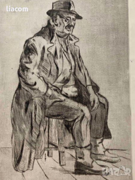 ТОДОР ПОПТОШЕВ офорт 3 броя - колекция, снимка 1