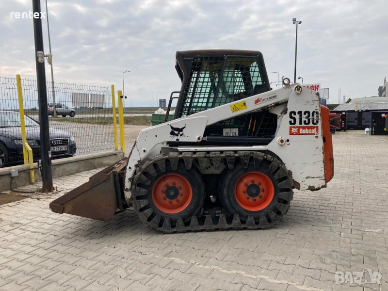 Мини челен товарач 2300 кг Bobcat S130 ПОД НАЕМ от Рентекс, снимка 1