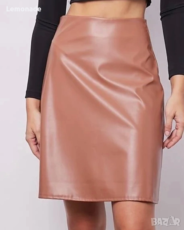 Нова  кожена пола хс/ с размер, снимка 1