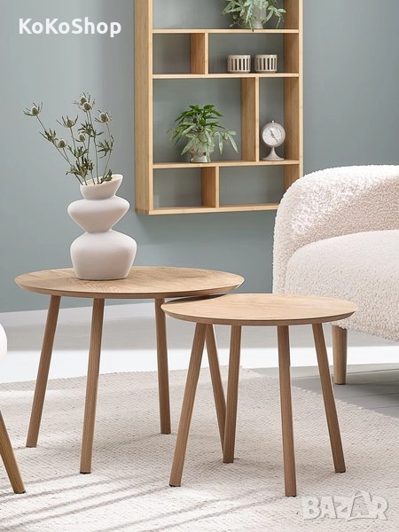 Комплект маси/две маси/помощни маси/маси за кафе, снимка 1