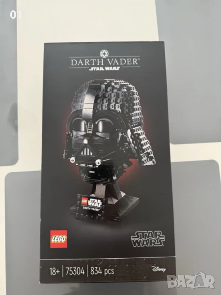 Чисто ново LEGO® Star Wars™ 75304 - Шлемът на Darth Vader™ Helmet, снимка 1