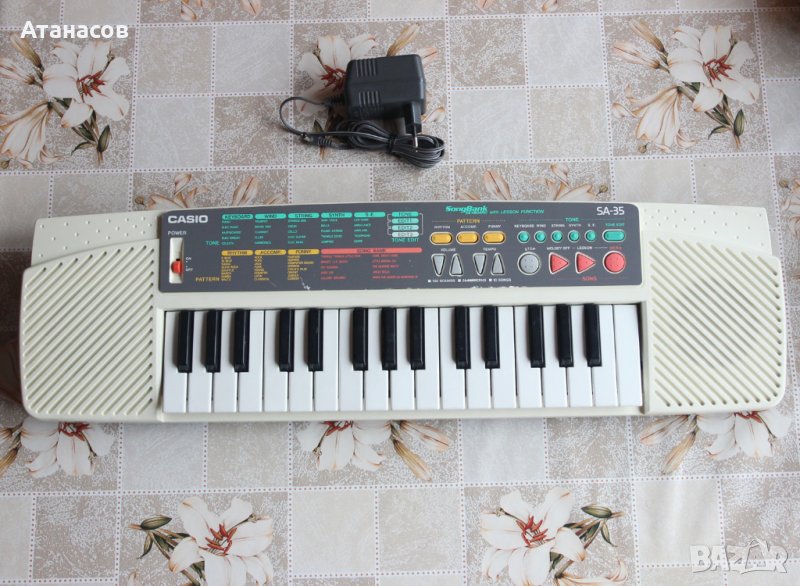 Casio SA-35 SongBank Keyboard - детско пиано, снимка 1