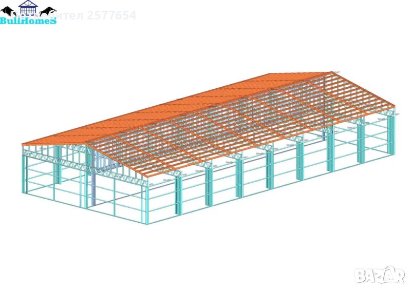 ЛИЗИНГ - Халета, Хале, Магазини, Магазин, Складове - 300м2, снимка 1