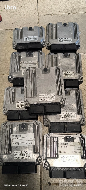 компютри за двигател за VW 05L907309C 03C907309J 04L907309k 04L907309M, снимка 1