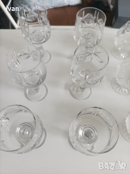 Кристални чаши с високо качество, снимка 1