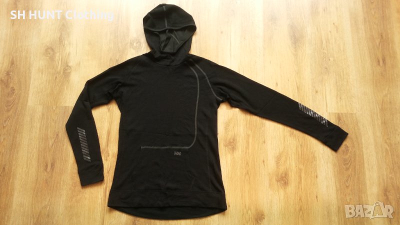 HELLY HANSEN Outside 100% Merino wool Inside 100% Polyester размер S суичър - 290, снимка 1