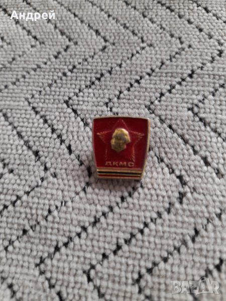 Стара значка ДКМС, снимка 1