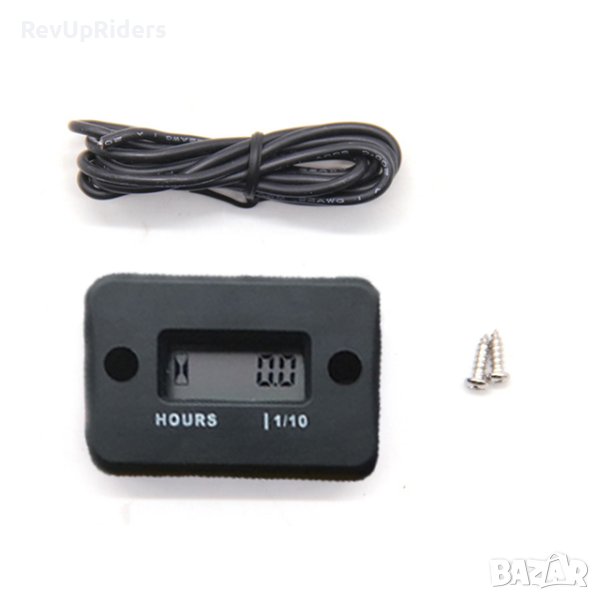 Часовник за мото часове, подходящ за 2т 4т двигатели, снимка 1