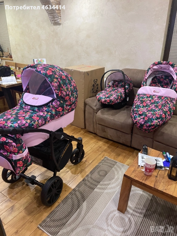 Количка 3в1, снимка 1