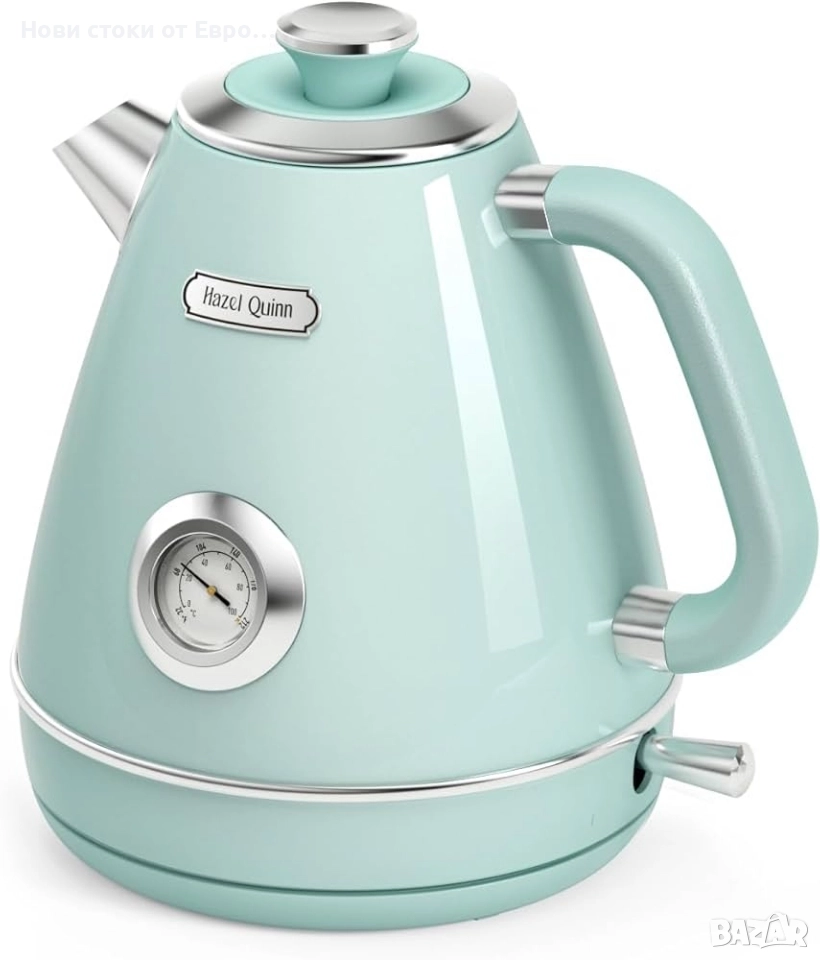 Електрическа кана за чай Hazel Quinn от неръждаема стомана,, снимка 1