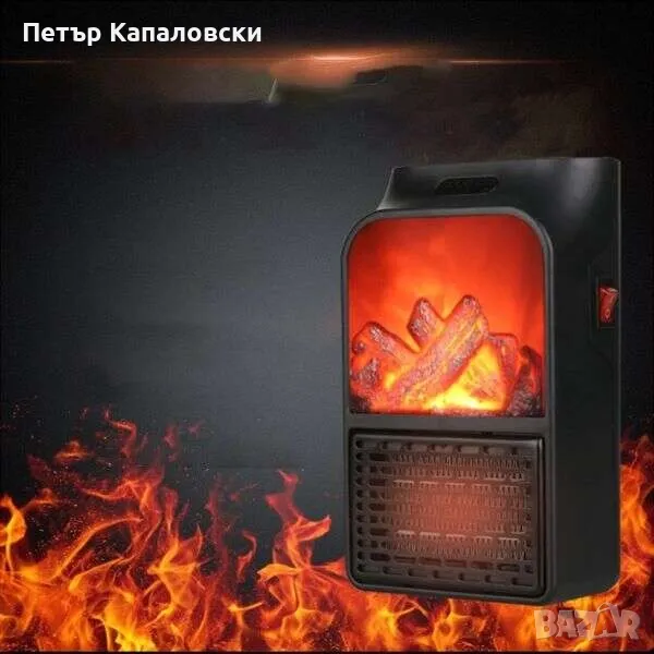 Функционална декорация за стена с електрическата камина Klarstein Galeras Artton, снимка 1