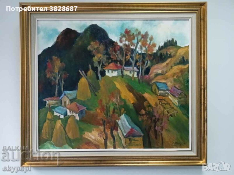 Картина на проф. Димитър Серезлиев, снимка 1