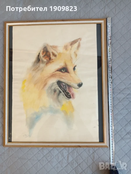 Стар акварел , снимка 1